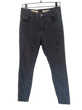 Anthropologie Pilcro and the Letterpress Fern Jacquard Stretch Jeans Size 30